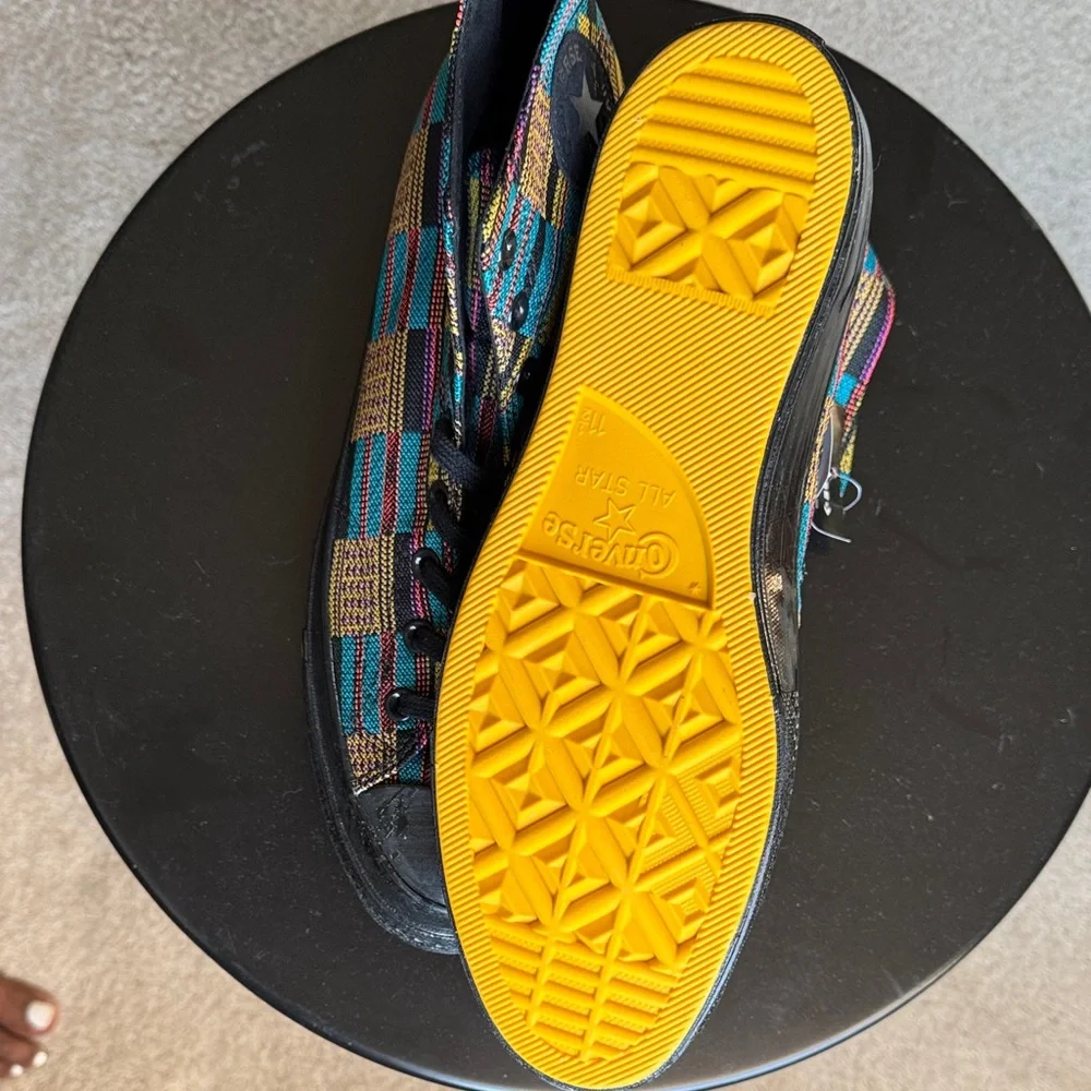 Converse Chuck 70 High Black History Month Sneakers NWT – Multicolor Mosaic - Picture 7 of 12